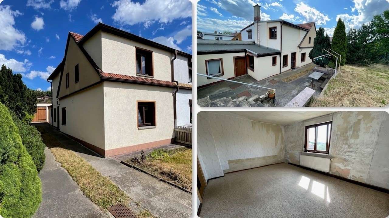 Collage Collage - Doppelhaushälfte in 08412 Werdau mit 90m² kaufen