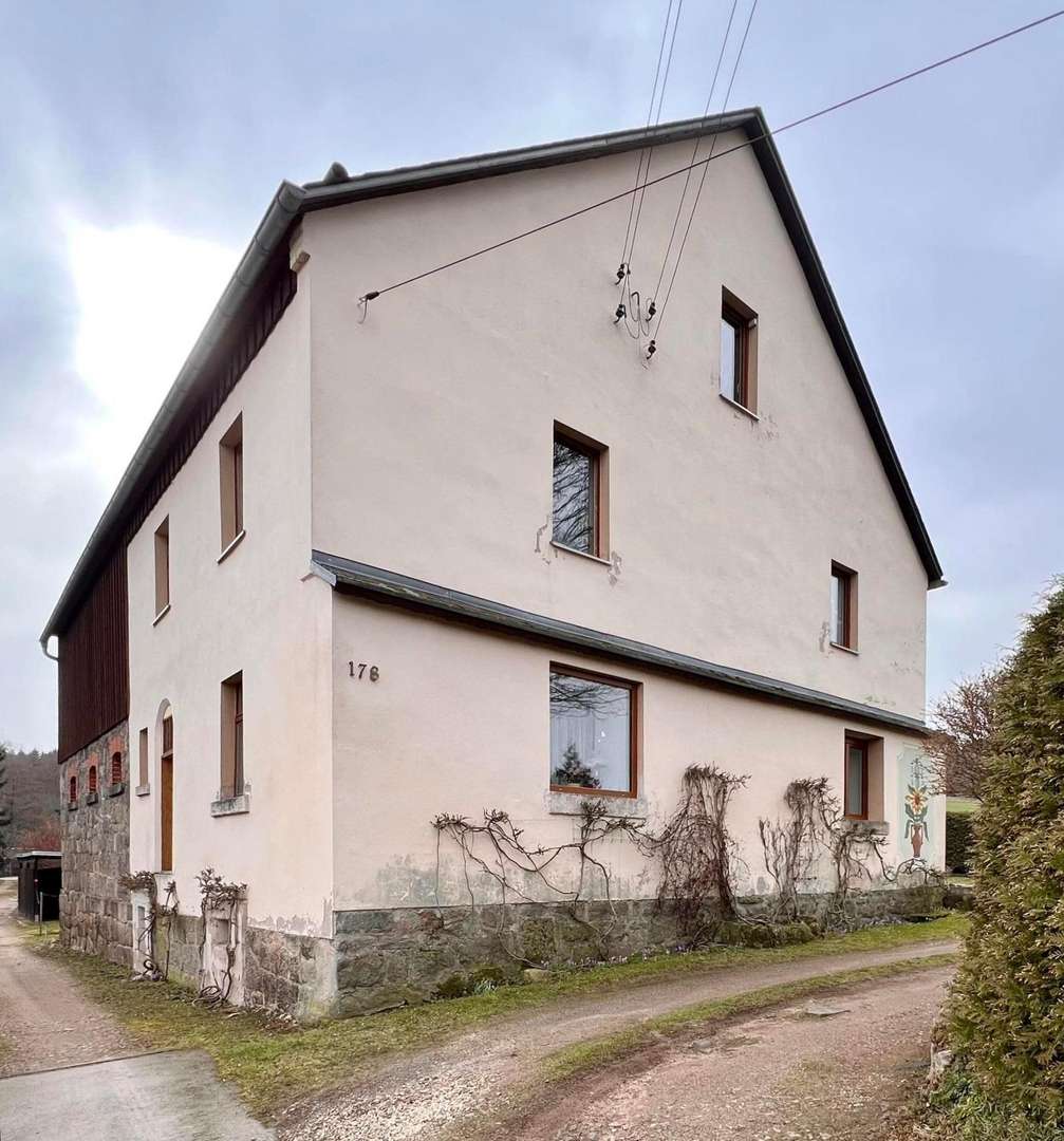Gebäudeansicht - Bauernhaus in 08147 Crinitzberg mit 101m² kaufen