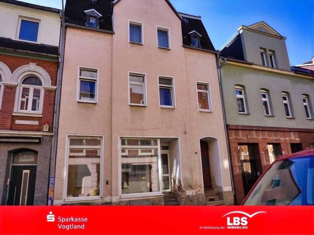 Straßenansicht vorn  - Reihenmittelhaus in 08223 Falkenstein mit 168m² kaufen