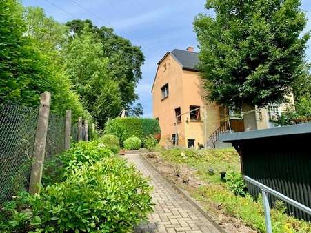 Hausansicht - Doppelhaushälfte in 08468 Reichenbach mit 60m² kaufen