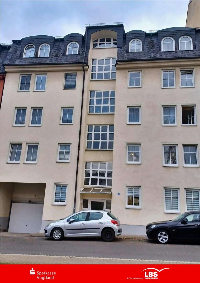 Vorderansicht - Etagenwohnung in 08523 Plauen mit 61m² kaufen