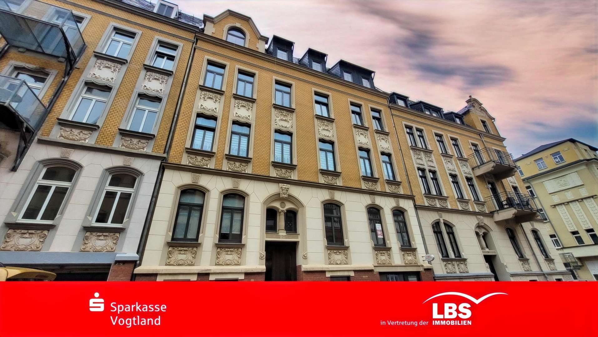 Attraktive Fassade - Dachgeschosswohnung in 08523 Plauen mit 76m² kaufen