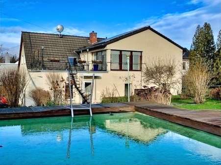 Hausansicht Hausansicht - Einfamilienhaus in 08485 Lengenfeld mit 168m² kaufen