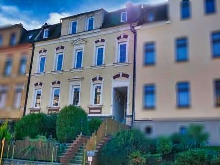 Straßenansicht - Zweifamilienhaus in 08258 Markneukirchen mit 200m² kaufen