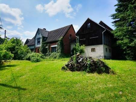 Wohnhaus und Scheune Wohnhaus und Scheune - Einfamilienhaus in 08648 Bad Brambach mit 100m² kaufen