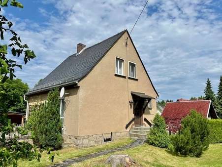 Hausansicht Hausansicht - Einfamilienhaus in 08496 Neumark mit 78m² kaufen