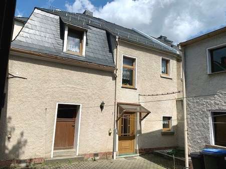Hausansicht - Zweifamilienhaus in 08491 Brockau mit 109m² kaufen
