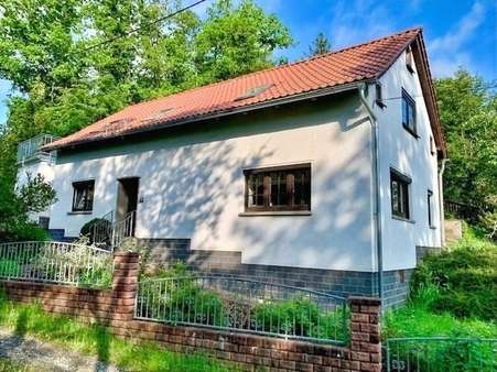Hausansicht - Einfamilienhaus in 08543 Pöhl mit 118m² kaufen