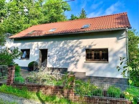 Hausansicht - Einfamilienhaus in 08543 Pöhl mit 118m² kaufen