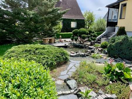 Garten - Doppelhaushälfte in 07987 Mohlsdorf-Teichwolframsdorf mit 115m² kaufen
