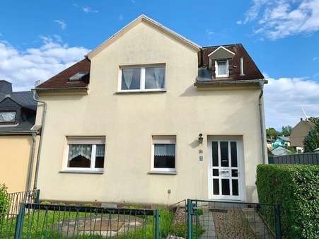 Hauansicht - Reihenendhaus in 08468 Reichenbach mit 127m² kaufen