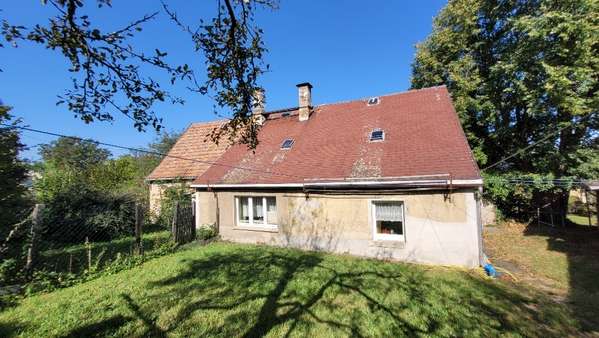 Wohnhaus hintere Ansicht Wohnhaus hintere Ansicht - Einfamilienhaus in 08491 Limbach mit 80m² kaufen
