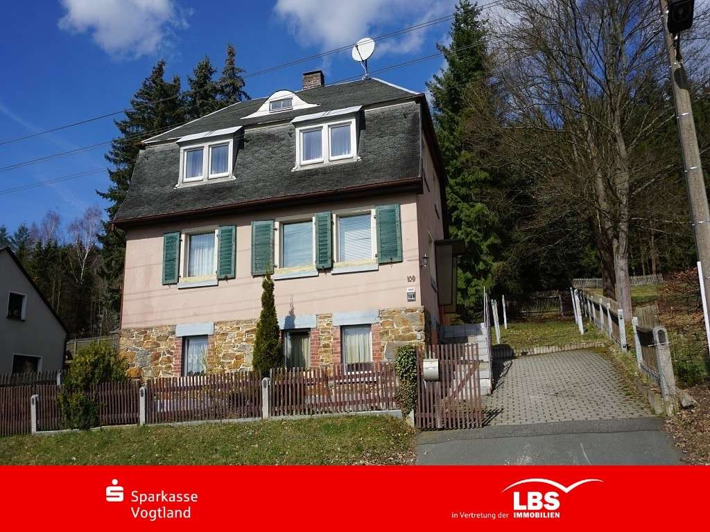 Straßenansicht - Einfamilienhaus in 08258 Markneukirchen mit 80m² kaufen
