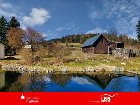 Ansicht von Süden Ansicht von Süden - Grundstück in 08648 Bad Brambach mit 1270m² kaufen