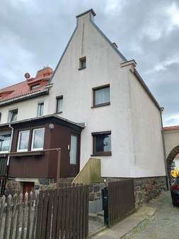 Hausansicht Hausansicht - Reihenendhaus in 08468 Reichenbach mit 65m² kaufen