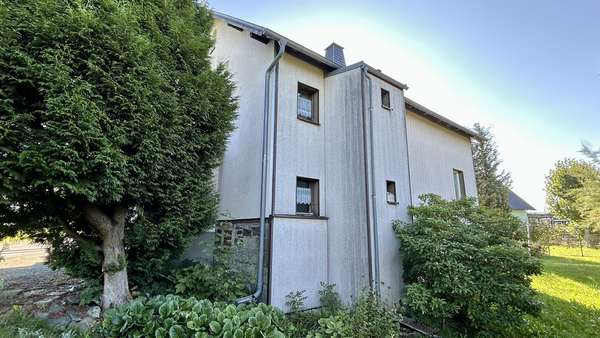 Rückansicht - Einfamilienhaus in 08223 Werda mit 118m² kaufen