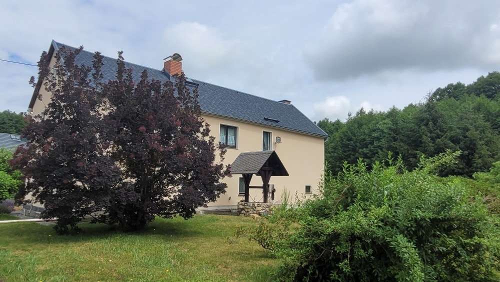 Ansicht vom Garten - Bauernhaus in 08541 Neuensalz mit 160m² kaufen