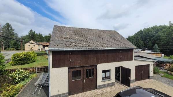 Nebengelass Werkstatt und Garage - Bauernhaus in 08541 Neuensalz mit 160m² kaufen