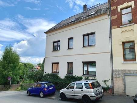 Hausansicht Hausansicht - Doppelhaushälfte in 08468 Reichenbach mit 165m² kaufen