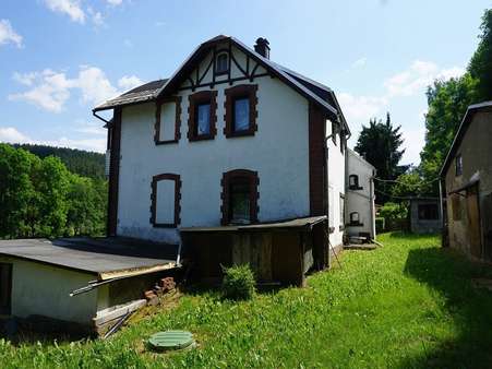 Seitenansicht - Zweifamilienhaus in 08626 Adorf mit 120m² kaufen
