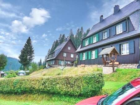Frontansicht - Doppelhaushälfte in 08262 Muldenhammer mit 100m² kaufen