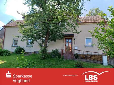 Vorderansicht Vorderansicht - Einfamilienhaus in 07952 Pausa mit 110m² kaufen