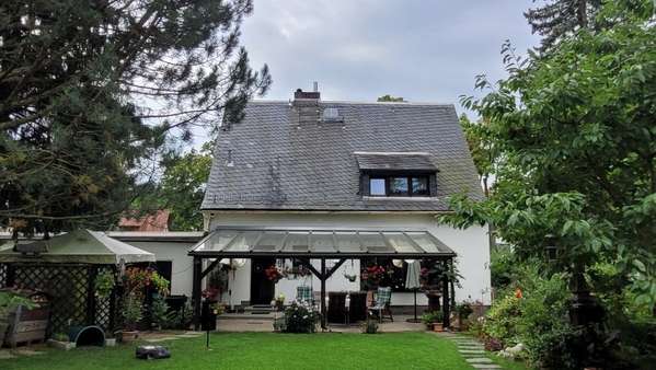hintere Ansicht hintere Ansicht - Einfamilienhaus in 08523 Plauen mit 150m² kaufen