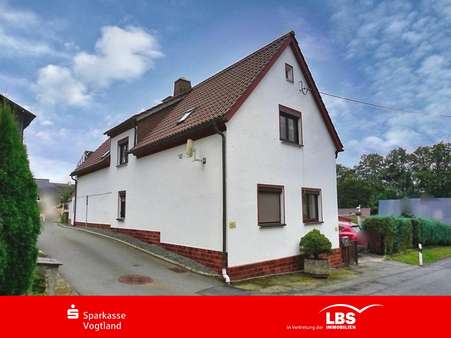 Straßenansicht Straßenansicht - Einfamilienhaus in 08606 Posseck mit 115m² kaufen