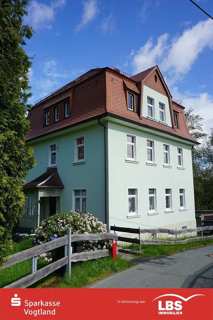 Straßenansicht - Mehrfamilienhaus in 08648 Bad Brambach mit 205m² als Kapitalanlage kaufen