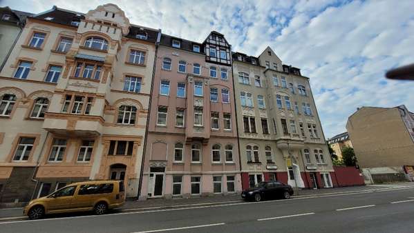 Straßenansicht - Etagenwohnung in 08523 Plauen mit 55m² kaufen