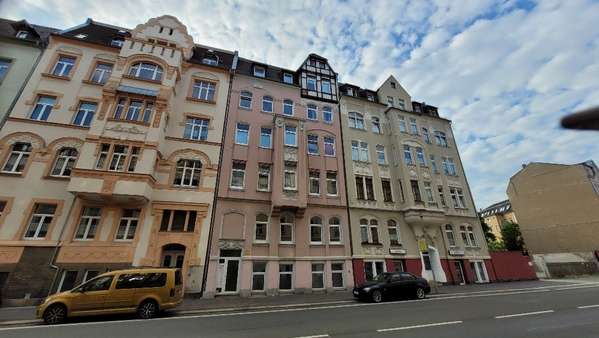 Straßenseite - Etagenwohnung in 08523 Plauen mit 55m² kaufen