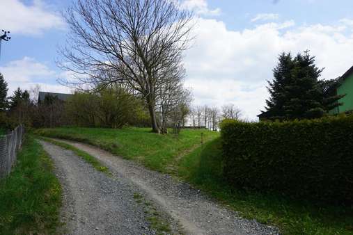 Zufahrt - Grundstück in 08606 Oelsnitz mit 7117m² kaufen
