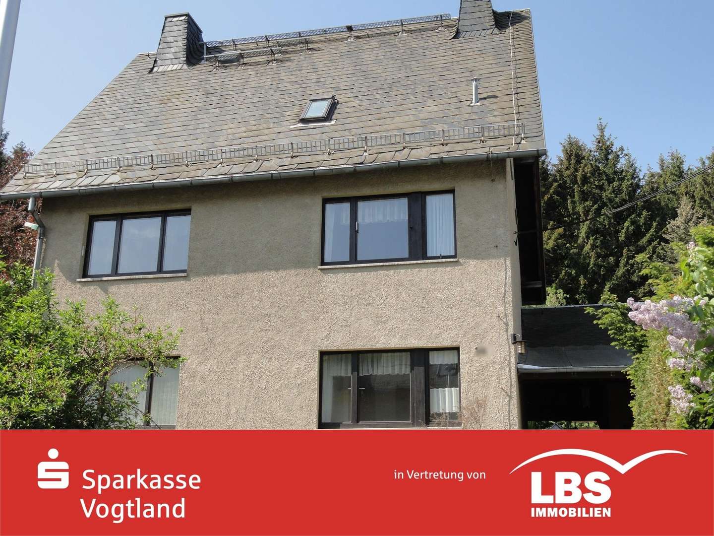 Vorderansicht - Einfamilienhaus in 08527 Plauen mit 175m² kaufen