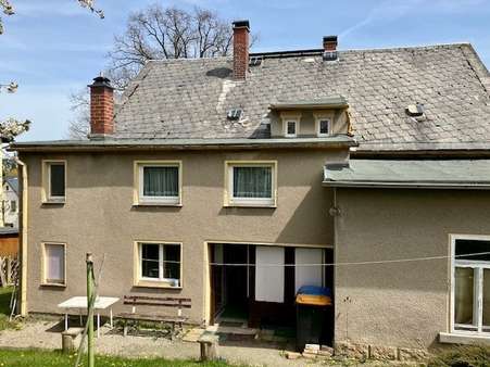 Rückansicht - Einfamilienhaus in 08209 Auerbach mit 160m² kaufen
