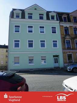 Straßenansicht Straßenansicht - Mehrfamilienhaus in 08606 Oelsnitz mit 280m² kaufen