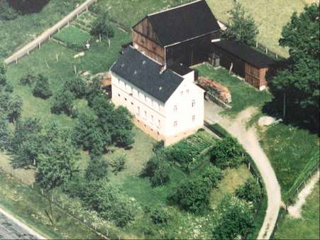 Übersicht Wohnhaus Scheune - Einfamilienhaus in 08258 Markneukirchen mit 148m² kaufen