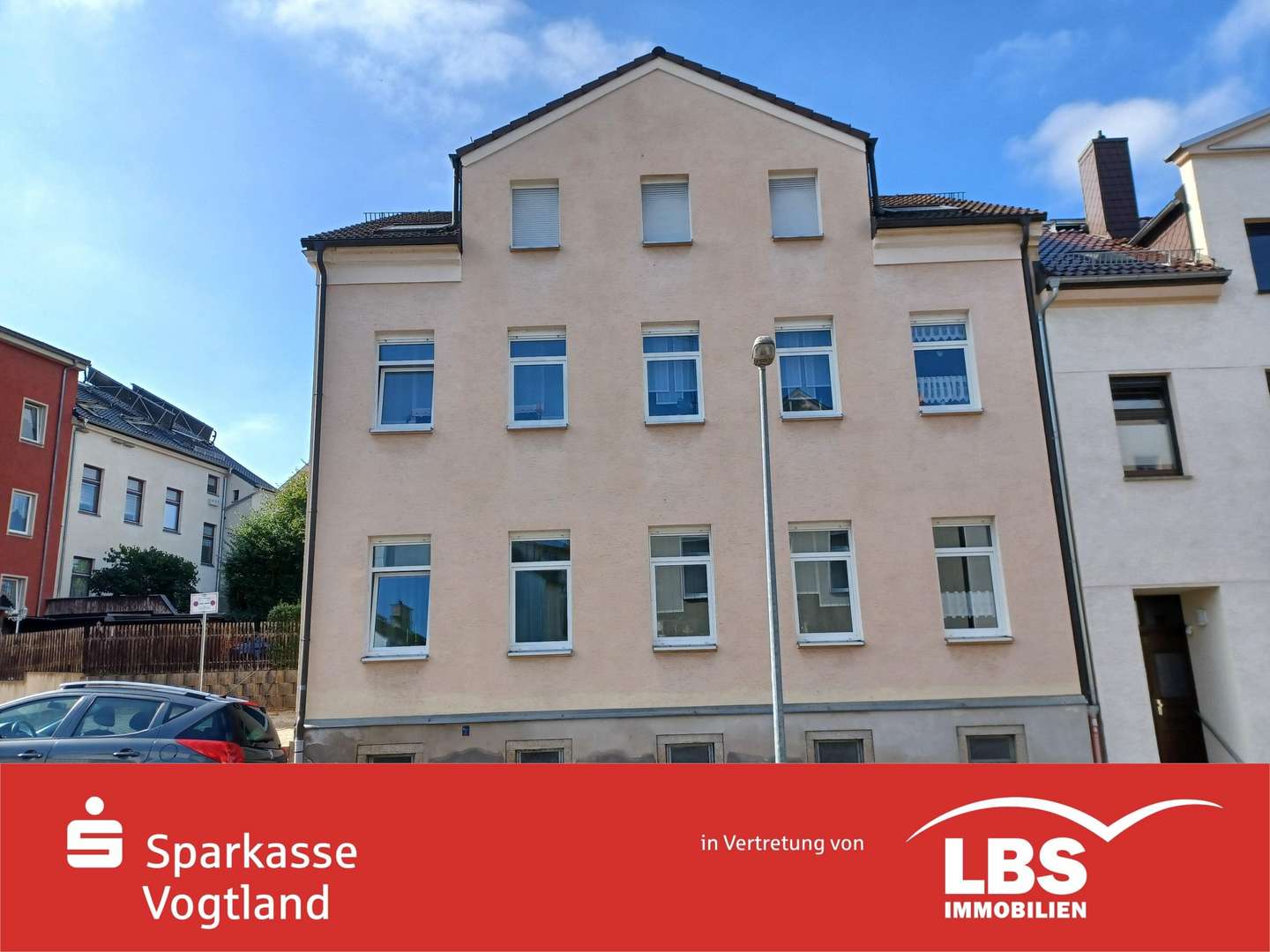 Vorderansicht - Mehrfamilienhaus in 08527 Plauen mit 239m² als Kapitalanlage kaufen