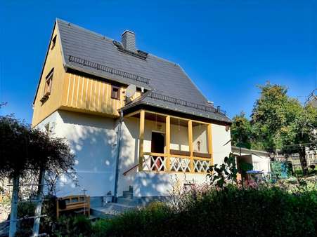 Hausansicht - Einfamilienhaus in 08543 Pöhl mit 84m² kaufen