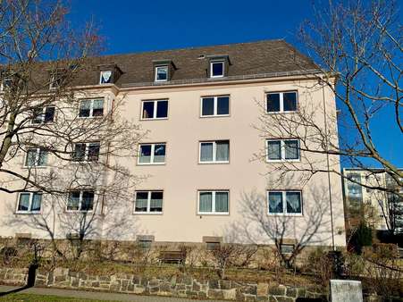 Hausansicht - Etagenwohnung in 08468 Reichenbach mit 66m² kaufen