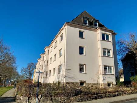 Hausansicht - Etagenwohnung in 08468 Reichenbach mit 66m² kaufen