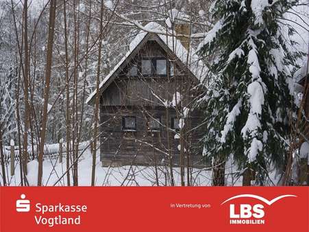 Winter in Oberzwota - Bungalow in 08267 Zwota mit 40m² kaufen