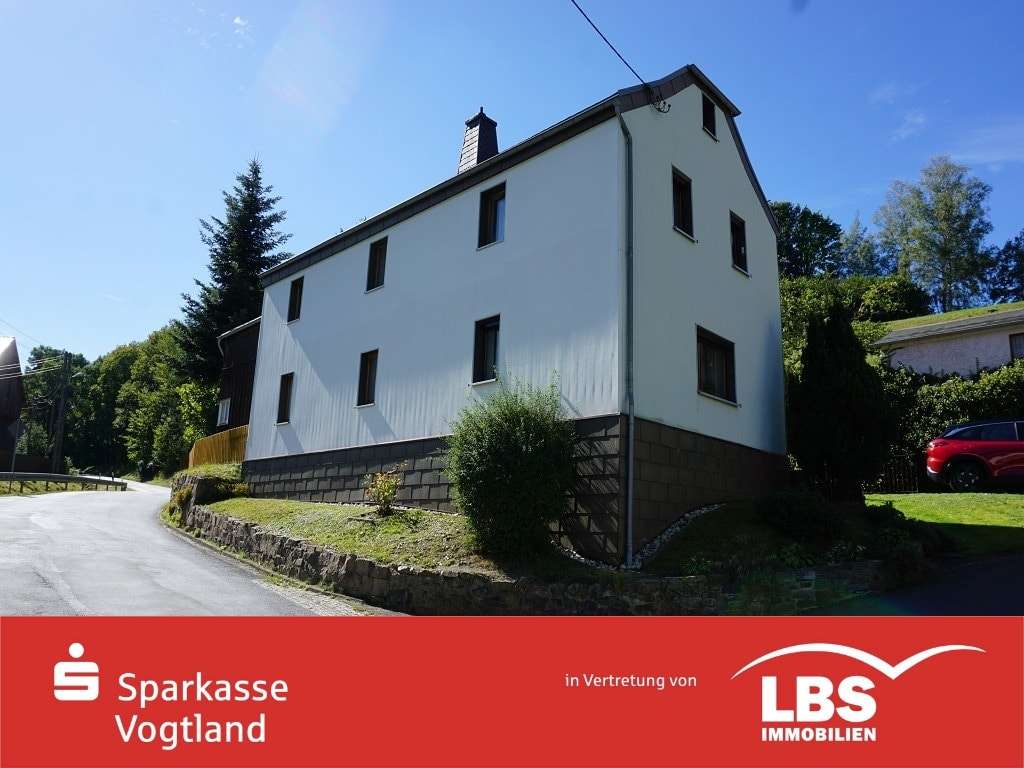Straßenansicht - Einfamilienhaus in 08606 Bösenbrunn mit 84m² kaufen
