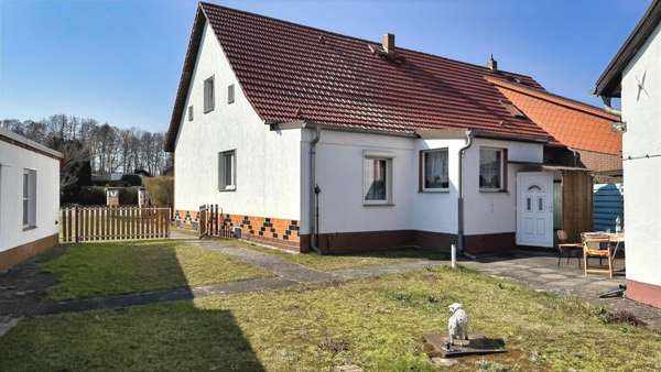 Immobilie Ansicht 1 Immobilie Ansicht 1 - Doppelhaushälfte in 15890 Vogelsang mit 109m² kaufen