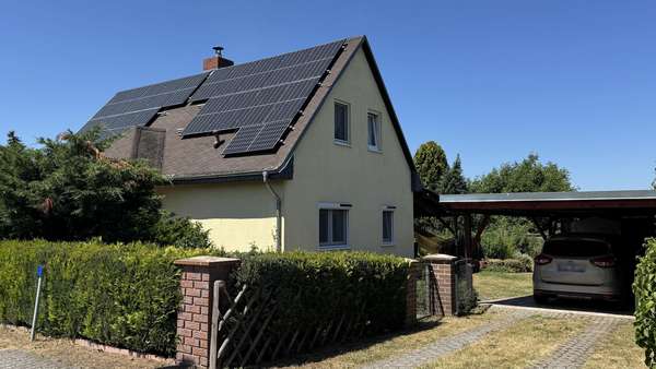 Front rechts Front rechts - Einfamilienhaus in 15848 Beeskow mit 99m² kaufen