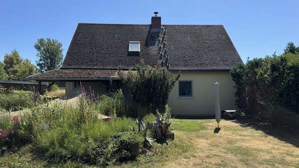 Rückansicht Rückansicht - Einfamilienhaus in 15848 Beeskow mit 99m² kaufen