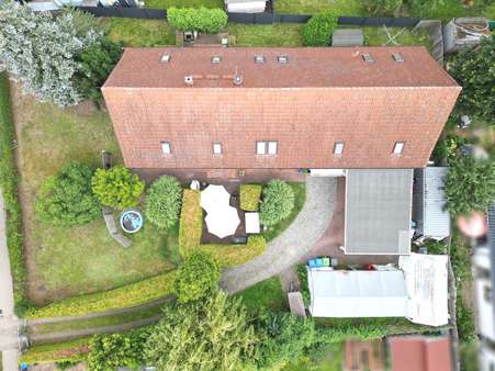 Draufsicht Grundstück + Haus - Einfamilienhaus in 15366 Hoppegarten mit 252m² kaufen