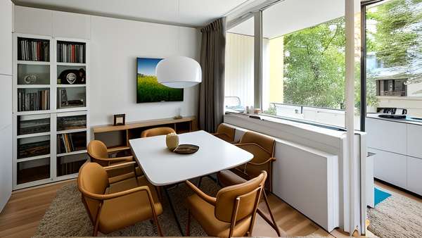 Essbereich als Einrichtungsbeispiel Essbereich als Einrichtungsbeispiel - Etagenwohnung in 10711 Berlin mit 67m² kaufen