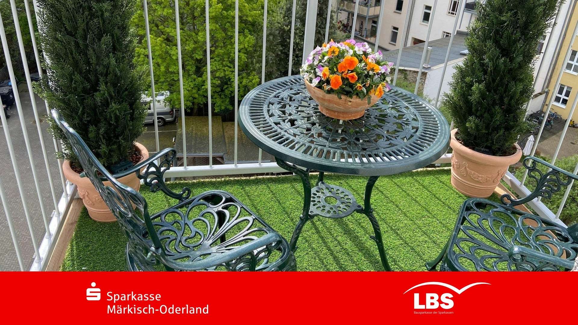 Balkon - Maisonette-Wohnung in 13086 Berlin mit 77m² kaufen