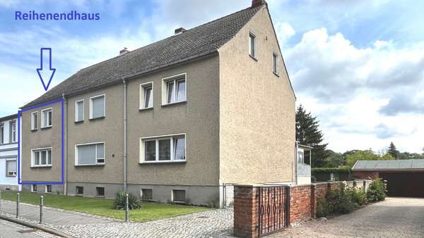 Hausansicht - Reihenendhaus in 15324 Letschin mit 110m² kaufen