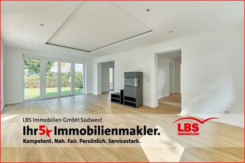 Wohnzimmer - Einfamilienhaus in 67549 Worms mit 110m² kaufen